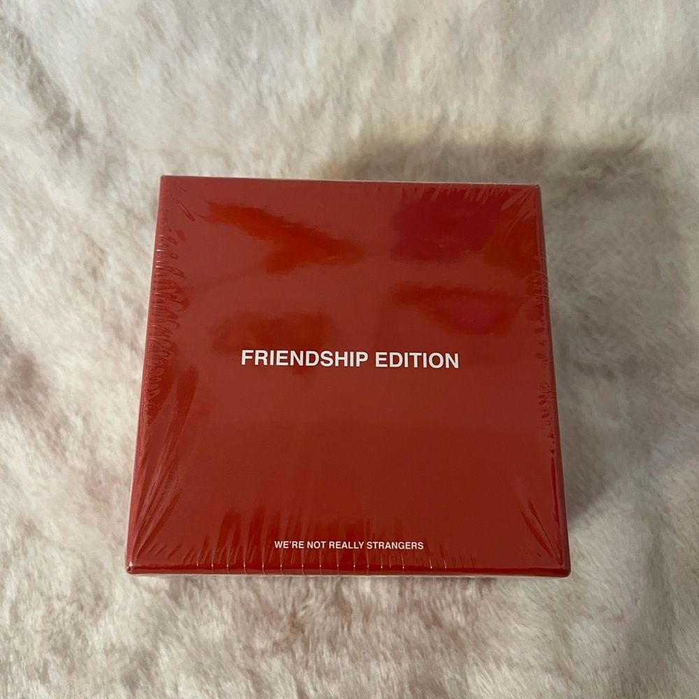 “We’re not really strangers” friendship edition